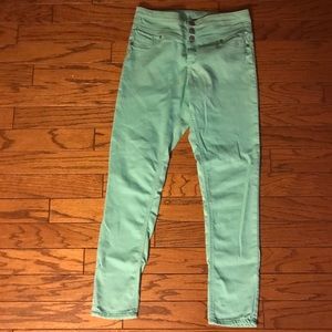 Rue 21 mint green jeggings